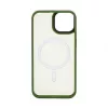 Connect Apple iPhone 13 Pro Max Hybrid Case ar magnētu PC+TPU Zaļš