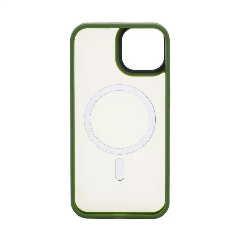 Connect Apple iPhone 13 Pro Max Hybrid Case ar magnētu PC+TPU Zaļš