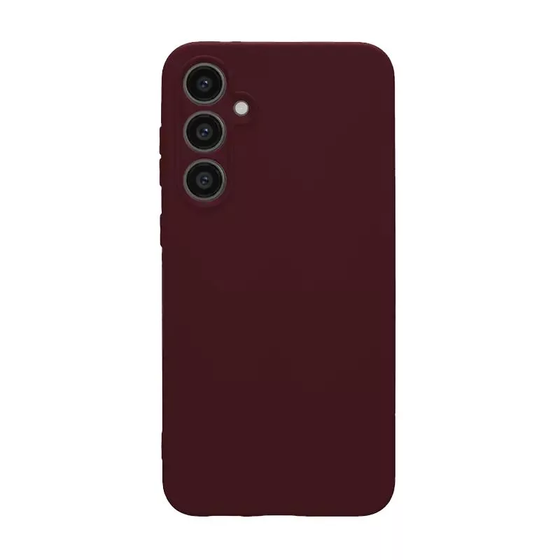 Evelatus Samsung Galaxy A15 Premium Soft Touch Silicone Case Plum