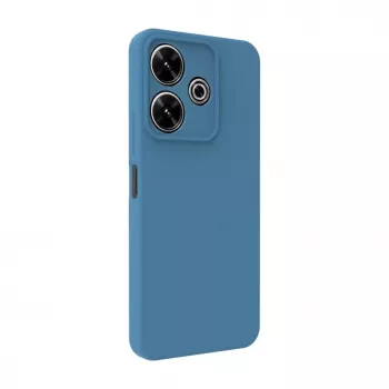 Evelatus Xiaomi Poco M6 Premium Soft Touch Silicone Case Midnight Blue