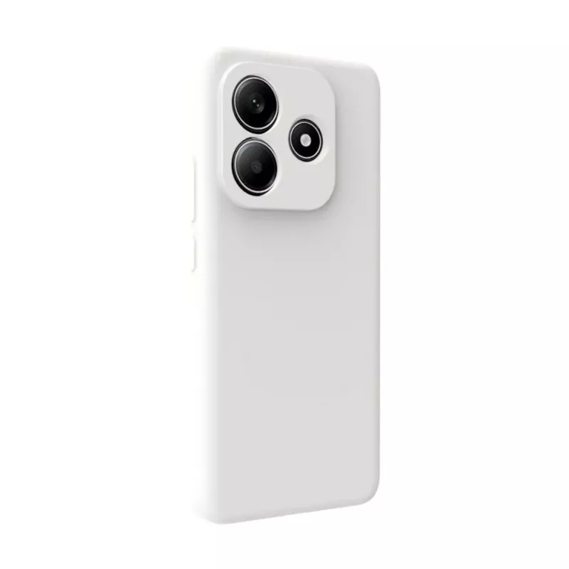 Evelatus Xiaomi Redmi Note 13 4G Premium Soft Touch Silicone Case Silver
