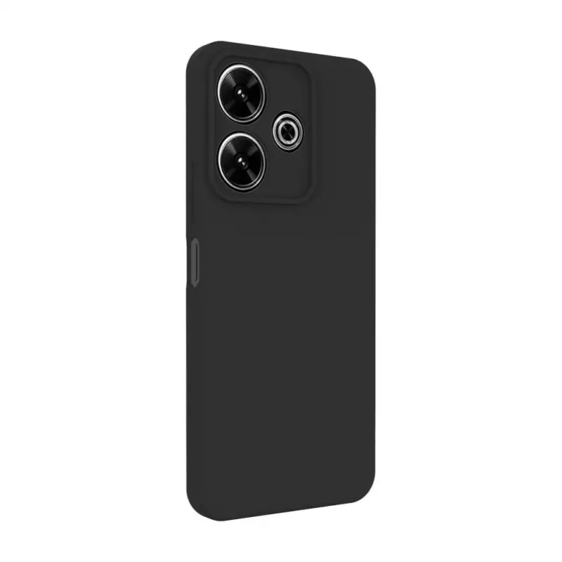 Connect Xiaomi Poco M6 Pro Premium Quality Soft Touch Silicone Case Black