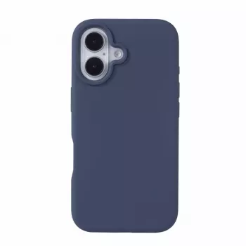 Evelatus Apple iPhone 16 Premium Magsafe Soft Touch Silicone Case Midnight Blue