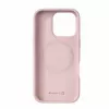 Evelatus Apple iPhone 16 Pro Premium Magsafe Soft Touch Silicone Case Pink Sand