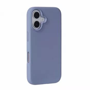 Evelatus Apple iPhone 16 Premium Magsafe Soft Touch Silicone Case Lavender Gray
