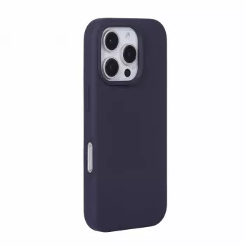 Evelatus Apple iPhone 16 Pro Premium MagSafe Soft Touch Silicone Case Deep Purple