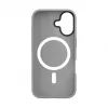 Evelatus Apple iPhone 16 Hybrid Case ar MagSafe PC+TPU Sudraba