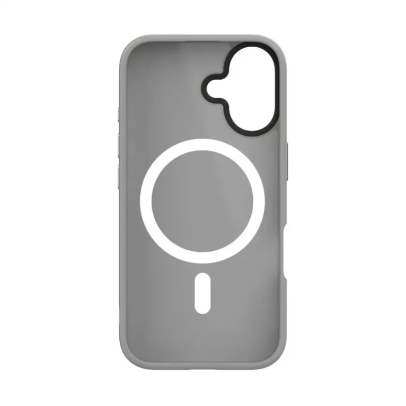 Evelatus Apple iPhone 16 Hybrid Case ar MagSafe PC+TPU Sudraba