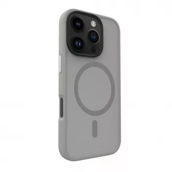 Evelatus Apple iPhone 16 Pro Hybrid Case with MagSafe PC+TPU Silver