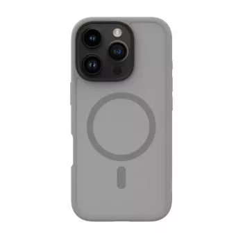 Evelatus Apple iPhone 16 Pro Max Hybrid Case ar MagSafe PC+TPU Sudraba