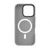 Evelatus Apple iPhone 16 Pro Max Hybrid Case ar MagSafe PC+TPU Sudraba