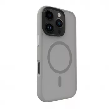Evelatus Apple iPhone 16 Pro Max Hybrid Case ar MagSafe PC+TPU Sudraba
