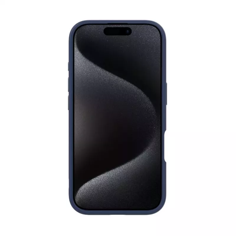 Evelatus Apple iPhone 16 Pro Max Hybrid Case ar MagSafe PC+TPU Tumši Zils