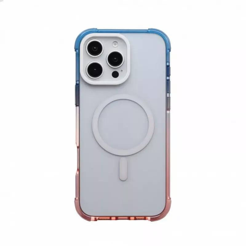 Evelatus Apple iPhone 16 Pro Max Defender Gradient Color MagSafe Case Blue Pink