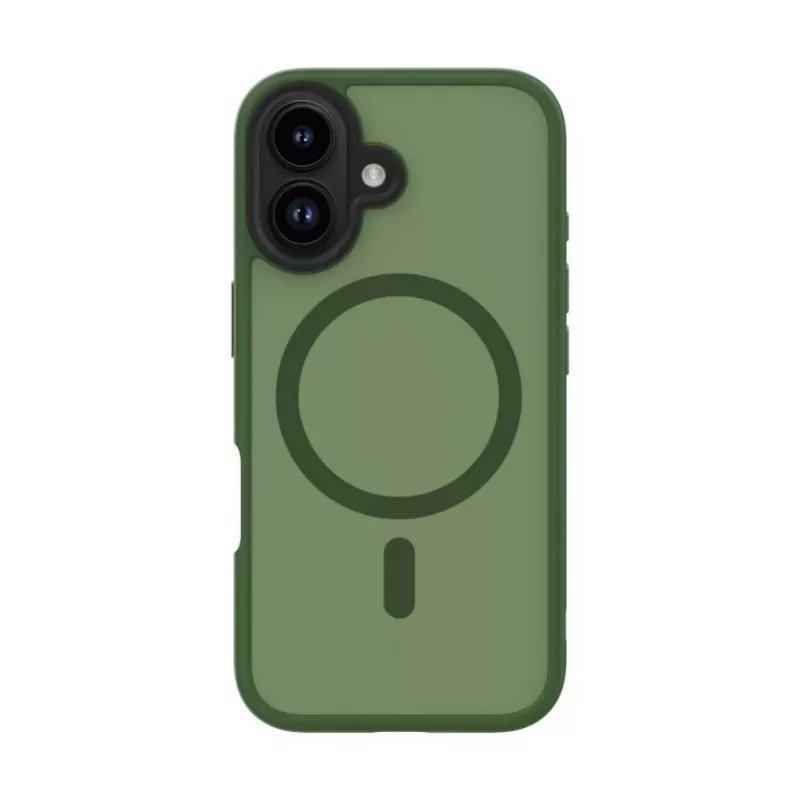 Evelatus Apple iPhone 16 Hybrid Case ar MagSafe PC+TPU Zaļš