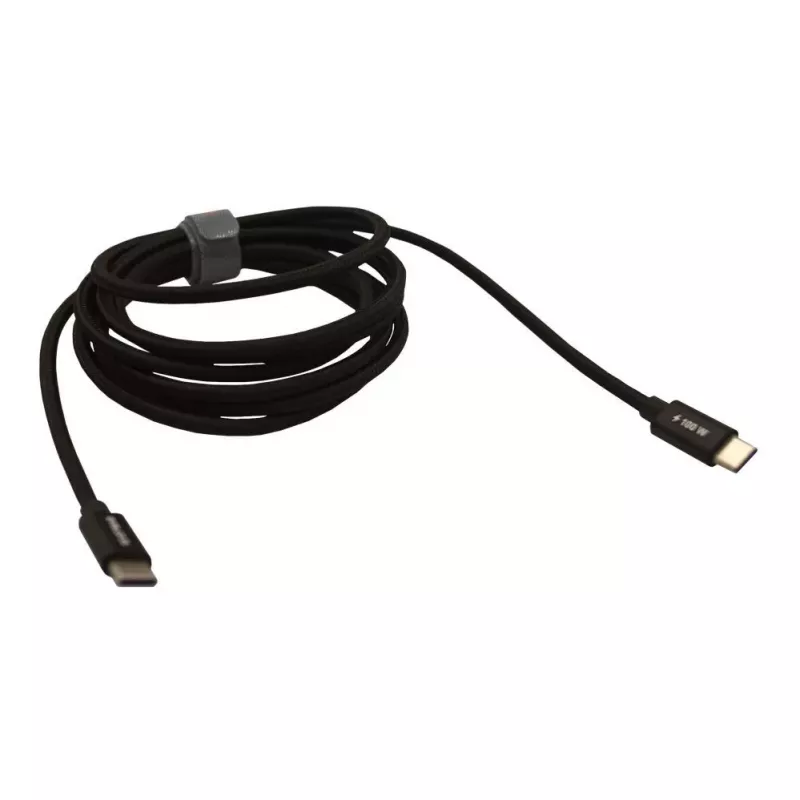 Evelatus Flex Cable Pro USB 2.0 Type C to Type C 2M 100W 5A Black