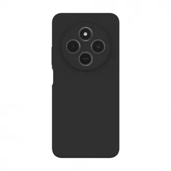 Evelatus Xiaomi Redmi 14C 4G/ 14C 5G / Redmi A4 / POCO C75 Premium Magnetic Soft Touch Silicone Case Black