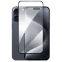 iLike Apple iPhone 16E/14/13/13 Pro Full Glue 21D Rūdīta Stikla Ekrāna Aizsargs (2 iepakojumā) Melns