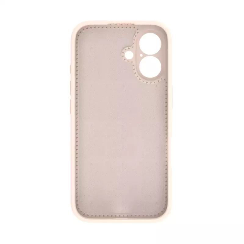 Evelatus Apple iPhone 16 Premium Magsafe ar Statīvu Soft Touch Silikona Maciņš Pink Sand