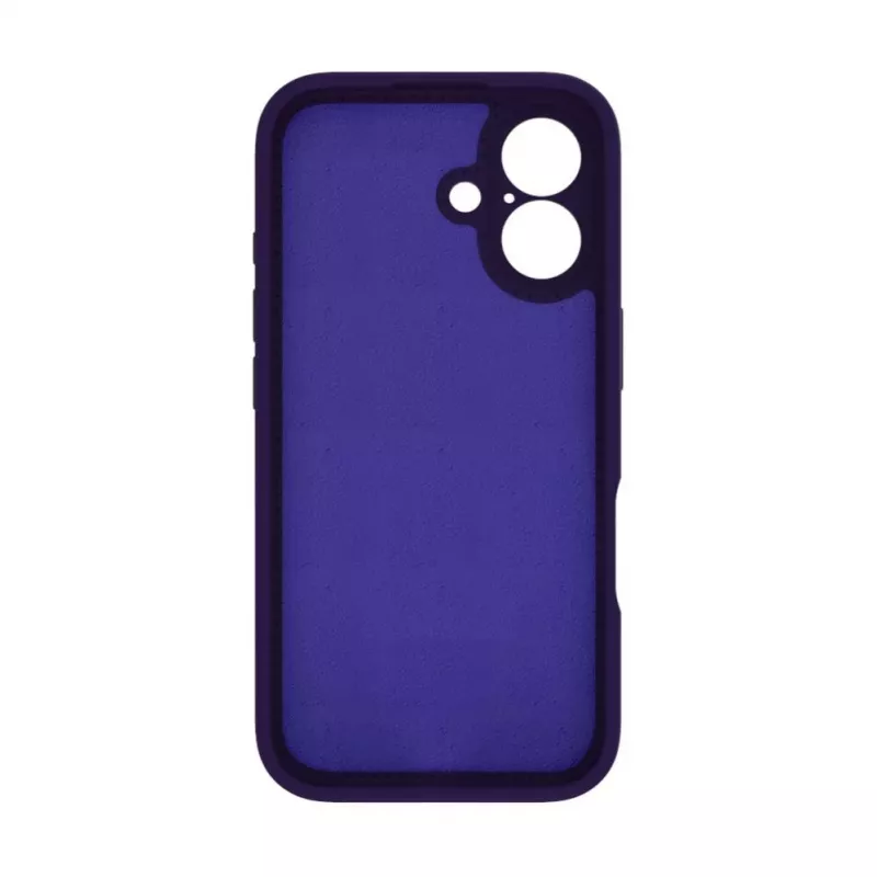 Evelatus Apple iPhone 16 Premium Magsafe ar Statīvu Soft Touch Silikona Maciņš Purpura