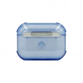 Evelatus Apple AirPods 4 TPU aizsargmaciņš caurspīdīgi zils
