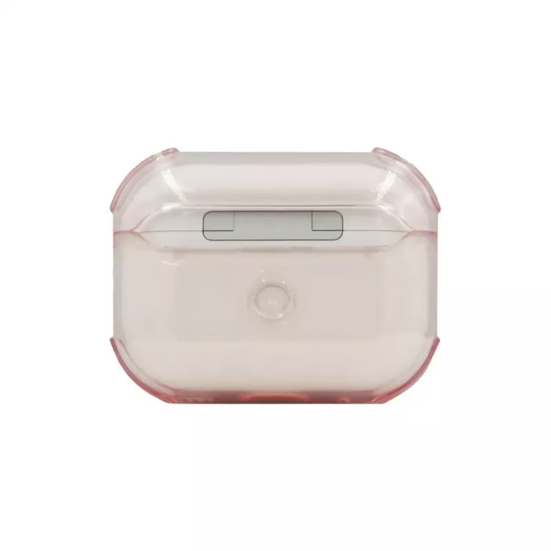 Evelatus Apple AirPods 3 TPU aizsargmaciņš caurspīdīgi rozā
