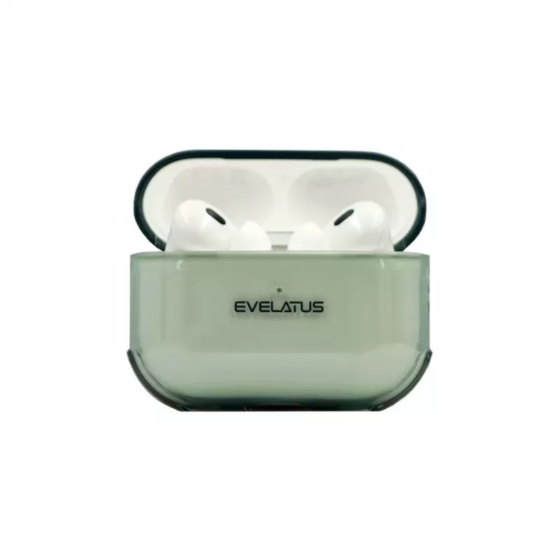 Evelatus Apple AirPods Pro 2 TPU Aizsargmaciņš Shine Caurspīdīgs