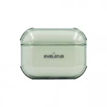 Evelatus Apple AirPods Pro 2 TPU Aizsargmaciņš Shine Caurspīdīgs