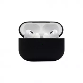 Evelatus Apple AirPods Pro 2 Aizsargājošs Silikona Maciņš Melns