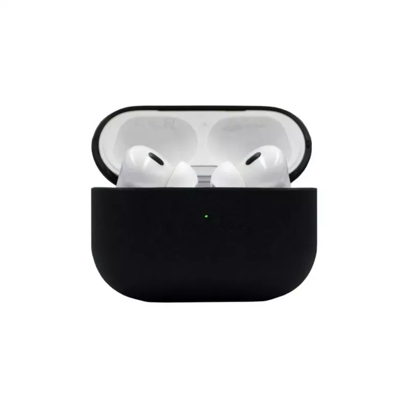 Evelatus Apple AirPods Pro 2 Aizsargājošs Silikona Maciņš Melns