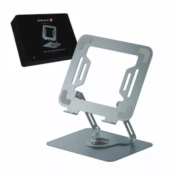 Evelatus Universal L25-C Holder 360 Laptop Statīvs L25-CHLS Alumīnijs Sudrabs