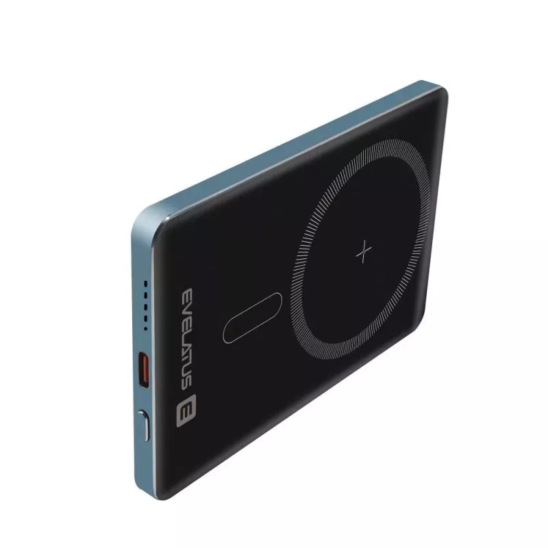 Evelatus PD20W 5000mAh Power Bank MagLink Elite ar bezvadu uzlādi EVEP02PBMEB Zils