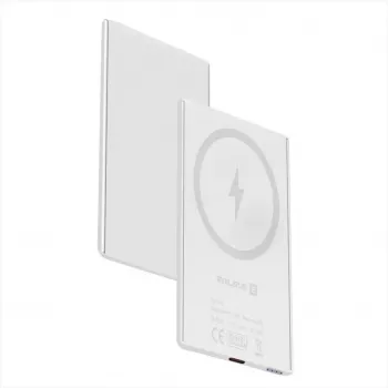 Evelatus 3000mAh Power Bank Super Slim With Wireless Charging EVEP03PBSSW White