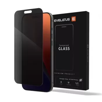 Evelatus Apple iPhone 15 Pro Max Privātuma Corning Gorilla Glass Anti-Statisks 3D Pilna Pārklājuma 10X Stiprāks Ekrāna Aizsargs