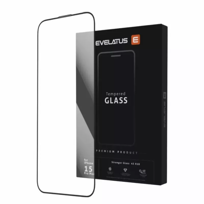 Evelatus Xiaomi Redmi Turbo 3 Corning Gorilla Glass Anti-Statisks 3D Pilna Pārklājuma 10X Stiprāks Ekrāna Aizsargs