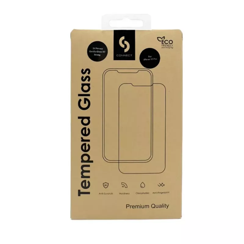 Connect Samsung Galaxy A16 / A17 0.33mm Flat Clear Tempered Glass Screen Protector ar Japānas līmi un antistatisku pārklājumu