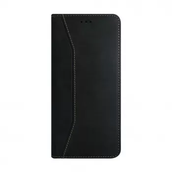 Evelatus Book Case Folio Xiaomi Redmi Note 14 Pro 4G / Poco X7, Melns, PU Āda