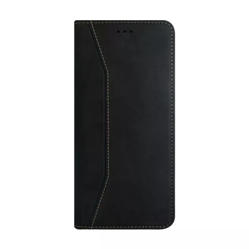 Evelatus Book Case Folio Xiaomi Redmi Note 14 Pro 4G / Poco X7, Melns, PU Āda