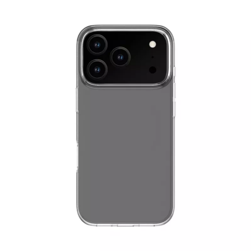 Evelatus Apple iPhone 17 Pro Clear Silicone Case 1.5mm TPU Transparent