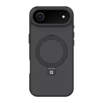 Evelatus Apple iPhone 17 Air Shield Case ar MagSafe un statīvu Matēti Melns