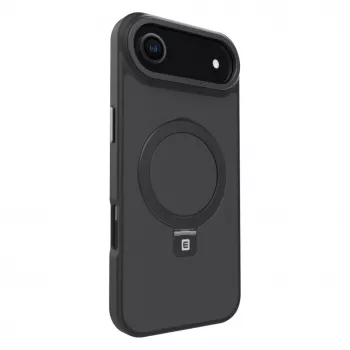 Evelatus Apple iPhone 17 Air Shield Case ar MagSafe un statīvu Matēti Melns