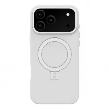 Evelatus Apple iPhone 17 Pro Max Shield Case ar MagSafe un statīvu Matēts Sudrabs