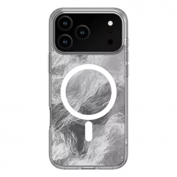 Evelatus Apple iPhone 17 Pro Max IMD Glacier Case ar Magsafe Pelēks