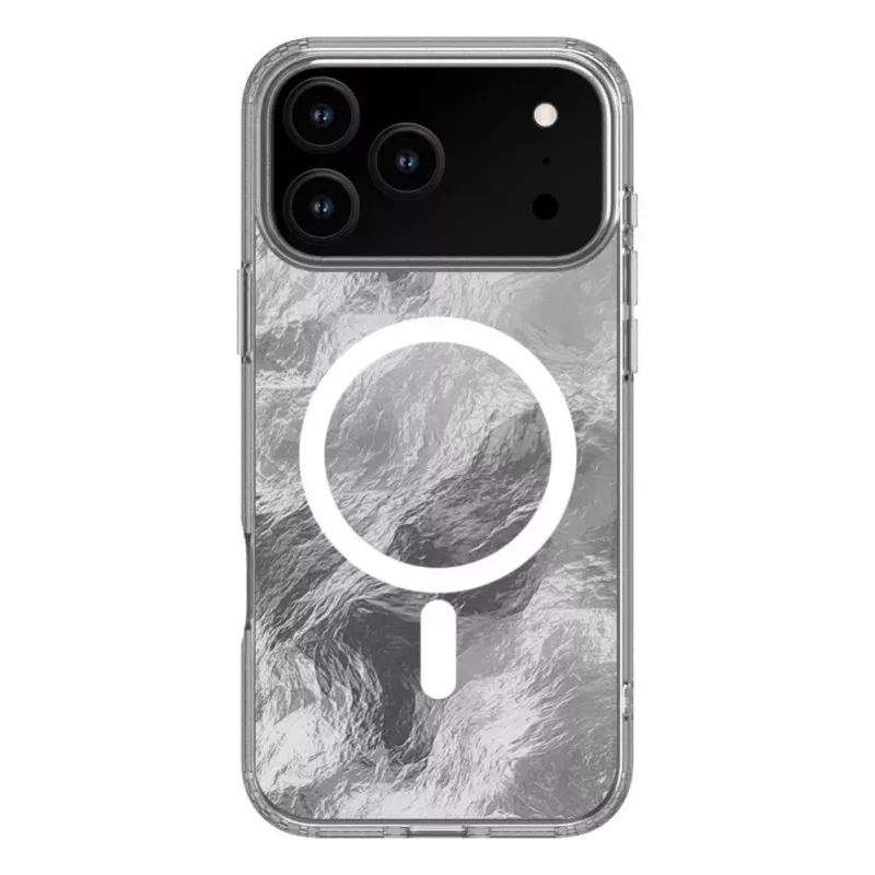 Evelatus Apple iPhone 17 Pro Max IMD Glacier Case ar Magsafe Pelēks