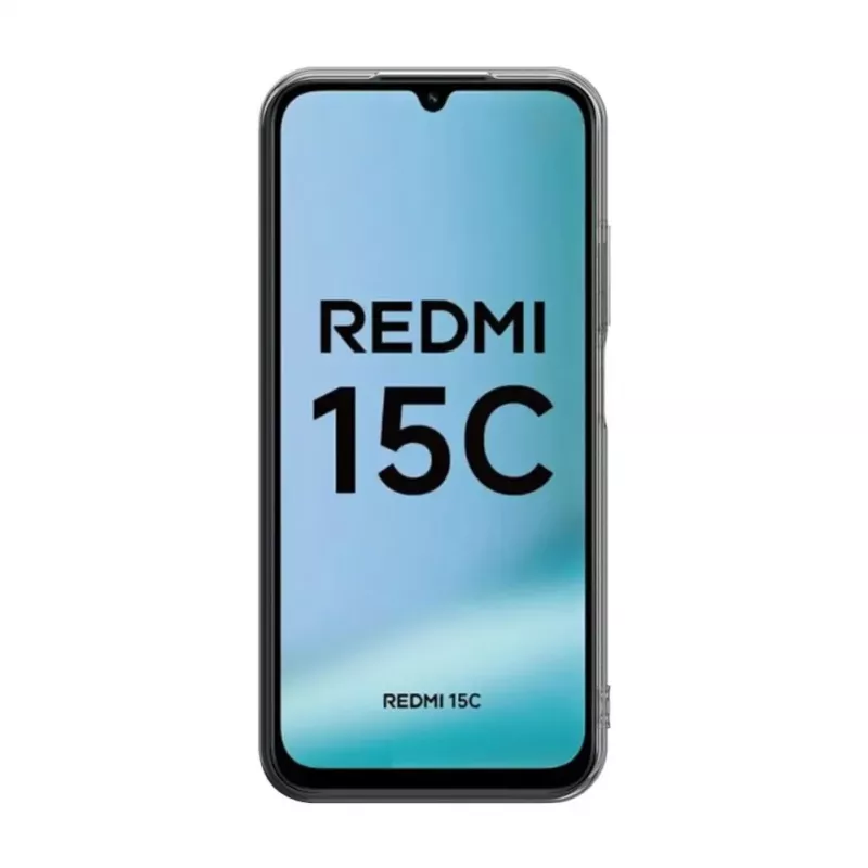 Evelatus Xiaomi Redmi 15C 4G/5G Clear Silicone Case 1.5mm TPU Transparent