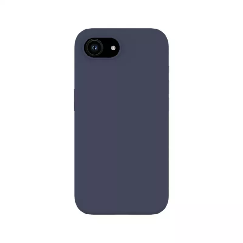 Evelatus Apple iPhone 16e Premium Magnetic Soft Touch Silicone Case Dark Blue