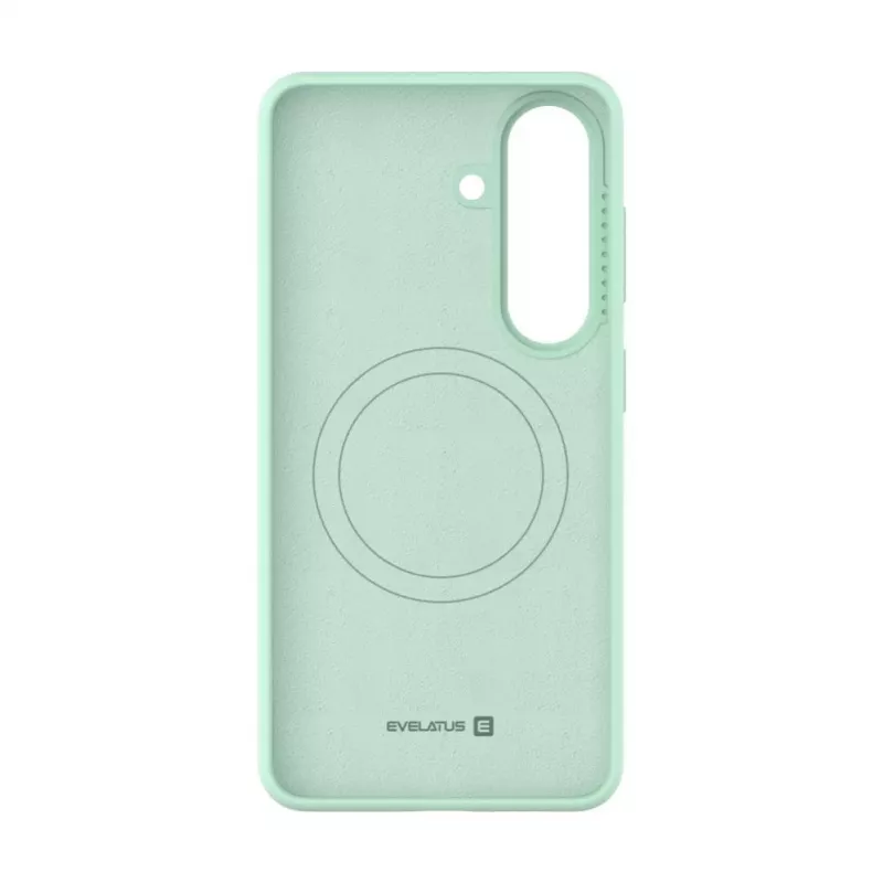 Evelatus Samsung Galaxy S26 Premium Magnetic Soft Touch Silicone Case Turquoise