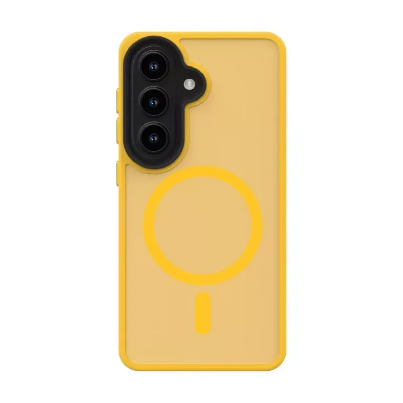 Evelatus Samsung Galaxy S26 Hybrid Case ar magnētu PC+TPU Oranžs