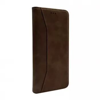 Evelatus Samsung Galaxy A37 Book Case Brown