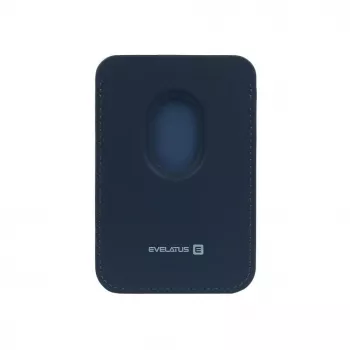 Evelatus Universal PU Ādas Maks ar MagSafe Tumši Zils
